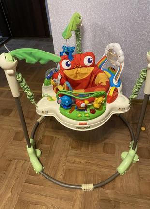 Прыгунки джунгли fisher price, пригунці дитячі