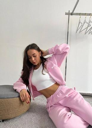 Жіночий спортивний костюм з подвійним капюшоном9 фото