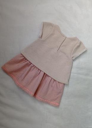 Платье девочке на 9 месяцев, р 68-74 см2 фото