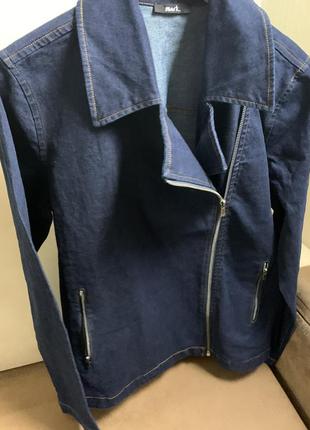 Джинсовая куртка mark стильная новая и без дефектов6 фото