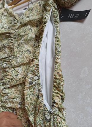 Шикарна котонова сукня в збірку6 фото