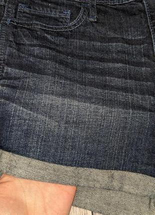 Темно-синие джинсовые шорты hollister #5245 фото