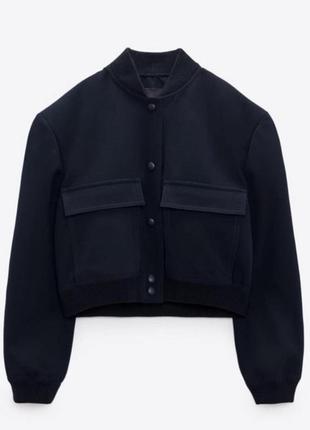 В наличии бомбер zara