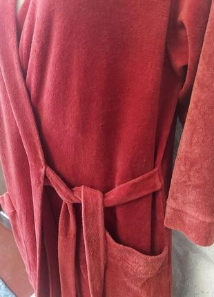 Жіночій велюровий халат.5 фото
