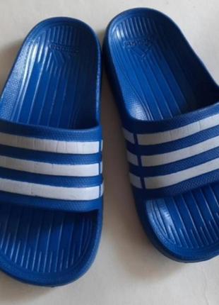 Детские шлепанцы шлепки сланцы тапки adidas р. 27