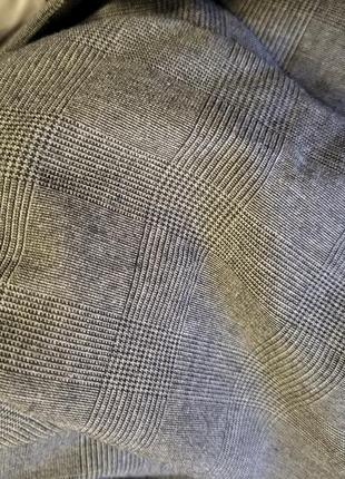 Піджак жакет сірий картатий картатий жіноча дівчинка дівчина4 фото