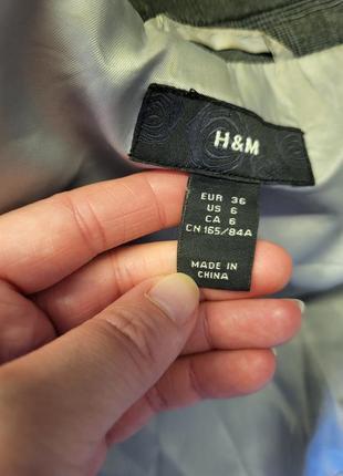 Піджак жакет сірий картатий картатий жіноча дівчинка дівчина5 фото