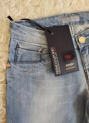 Стильные женские джинсы клеш primo emporio, итальялия, р.s,m5 фото