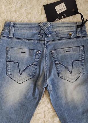 Стильные женские джинсы клеш primo emporio, итальялия, р.s,m7 фото