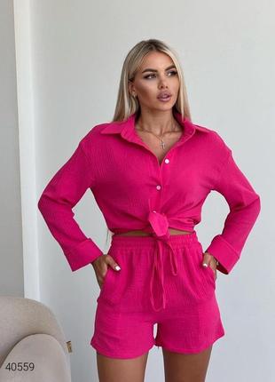 Костюм с шортами