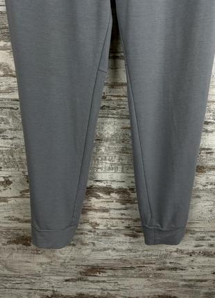 Мужские спортивные штаны nike dri fit брюки swoosh tech fleece modern с лампасами3 фото