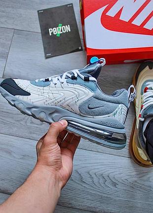 Nike air max 270 react travis scott cactus мужские кроссовки
