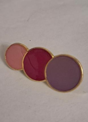 Брошь эмаль винтаж