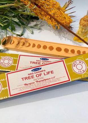 Благоухание древесно жизни (tree of life, satya), 15 грамм - натуральные ароматические палочки из индийии.