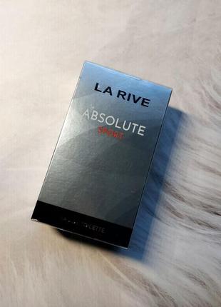 Туалетна вода для чоловіків la rive absolute sport