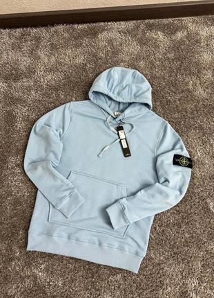 Худі stone island(blue)