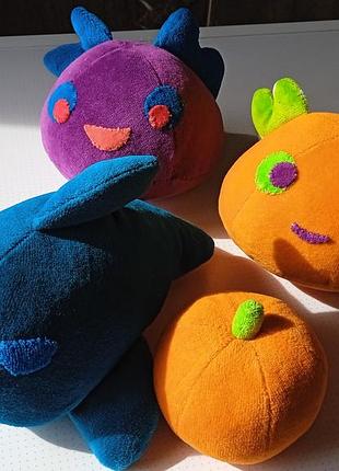 Іграшки- овочі- гарбузи та баклажан