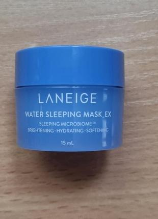 Water sleeping mask, ночная маска для глубокого увлажнения кожи