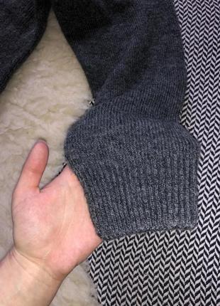 Кардиган кофта свитер на пуговках вязаный с воротником3 фото