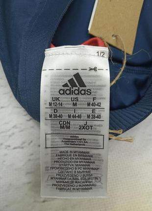 Женский спортивный топ бюстгальтер оригинал adidas medium support don't rest 3 bar bra gm61803 фото