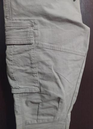 Мужские карго с накладными карманами5 фото