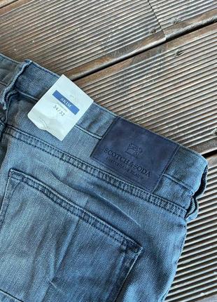 Мужские синие джинсы scotch&soda 34x32  классические  синие размер мужской / сша 34 / ес 504 фото