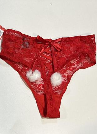 Новогодние эротические трусики ролевые санты снеговинка