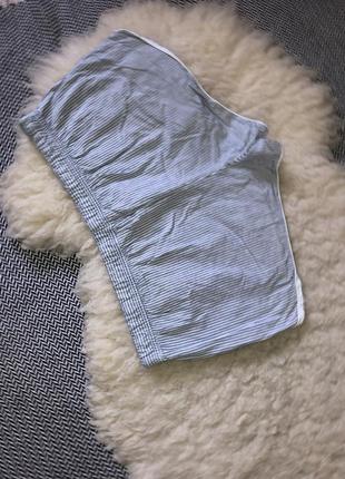 Домашние пижамные шорты прошва натуральные хлопок3 фото