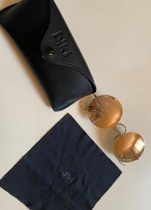 Очки солнцезащитные круглые ikki, комплект