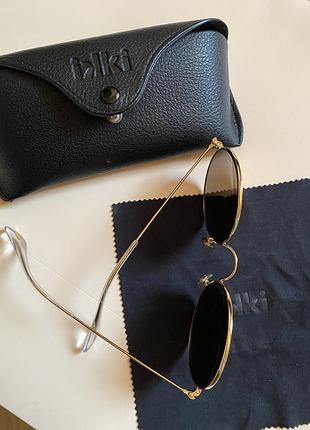 Очки солнцезащитные круглые ikki, комплект