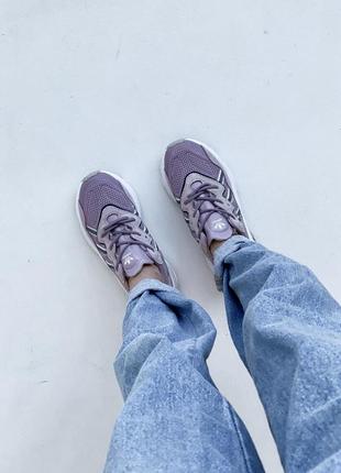 Женские кроссовки adidas ozweego adiprene pride violet white скидка sale / smb7 фото