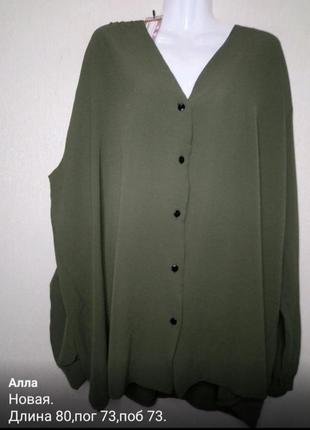 Шикарна блуза великого розміру