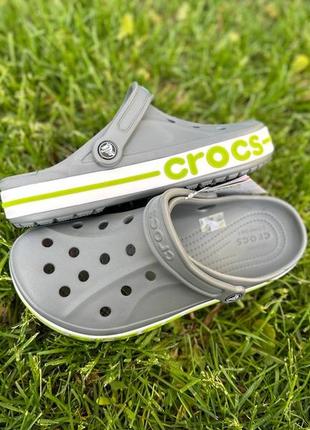 Мужские кроксы тапочки crocs bayaband