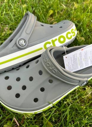 Мужские кроксы тапочки crocs bayaband8 фото