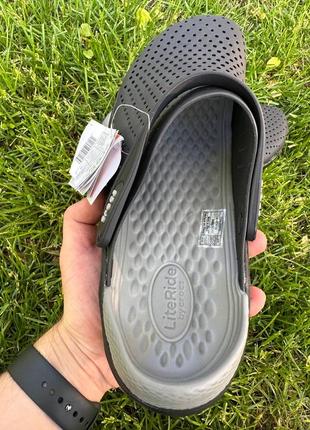 Кроксы тапочки crocs literide3 фото