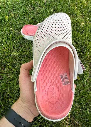 Кроксы тапочки crocs literide5 фото