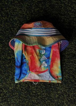 Панама palace x adidas palaste yoga bucket hat tie dye (new) |original