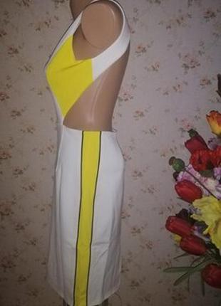 Шикарное стильное платье - миди с открытой спиной. размер "s".2 фото