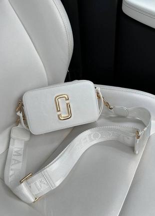 Сумка marc jacobs white 2