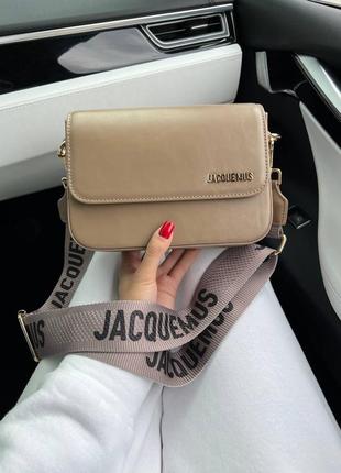 Сумка jacquemus le carinu very beige