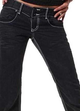 Новые джинсы черно-серые w29 l32 'm.o.d. miracle of denim'3 фото