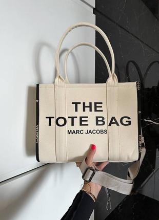 Сумка marc jacobs tote bag textile1 фото