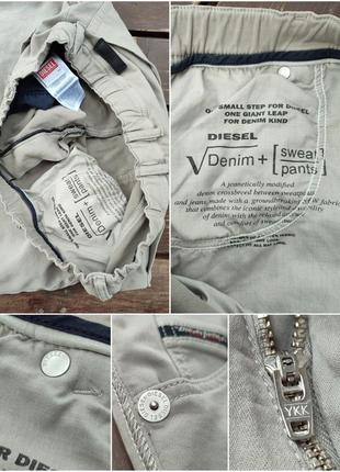 260$ шорты diesel d-krooshort joggjeans свежая коллекция джогеры9 фото