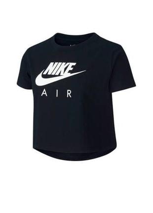 Футболка укороченная nike (оригинал) 8-9 лет, 128-137 см, s р-р