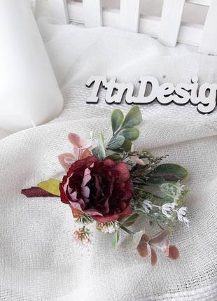 Бутоньерка. браслет