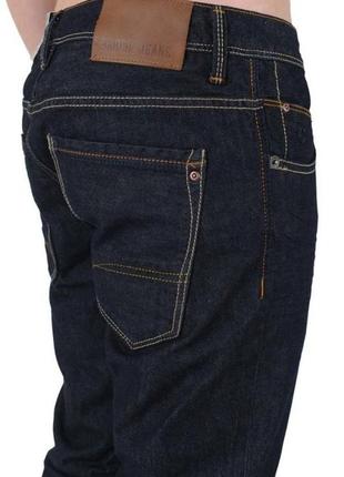 Джинсы темно-синие w25 l30 *garcia jeans* италия3 фото