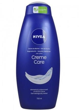 Гель-догляд для душу nivea creme care живлення й турбота, 750 мл1 фото