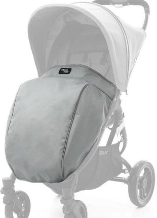 Накидка на ніжки valco baby boot cover snap cool grey1 фото