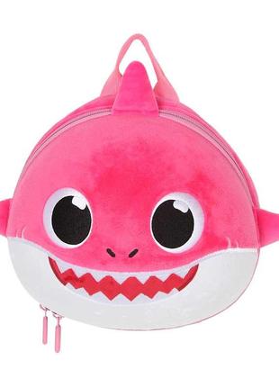 Рюкзак supercute акула - розовый1 фото