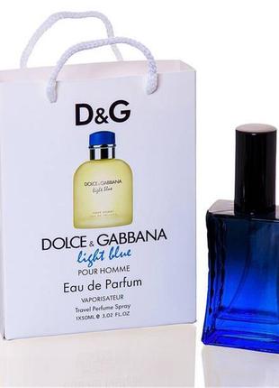 Парфуми dolce & gabbana light blue pour homme (дг лайт блю мен) у подарунковому пакованні 50 мл.1 фото